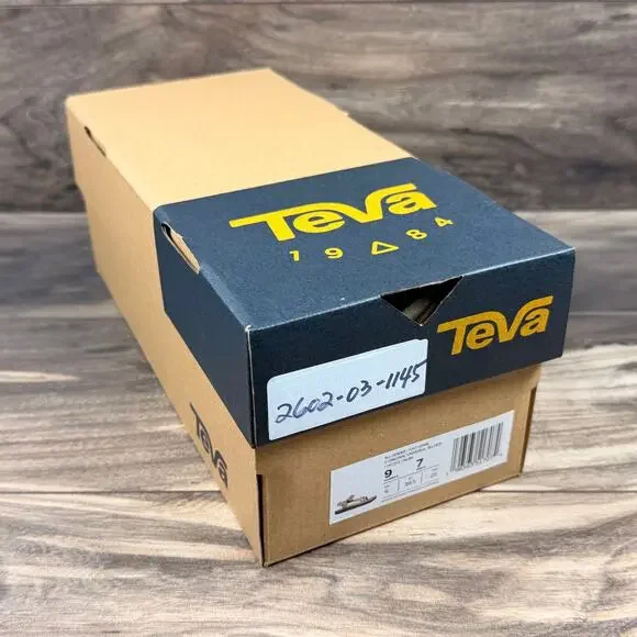 NIB Teva All Gender Original Universal ReLoop Outdoor Sport Sandals W9 M7 NLBK - Picture 9 of 9